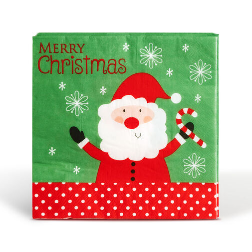 59735 • Vianočné papierové obrúsky - Mikuláš - 33 x 33 cm - 16 ks / balenie