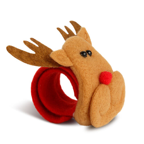 59737C • Vianočná dekorácia - náramok, tvorca drdolu - sob - 21 x 8 cm