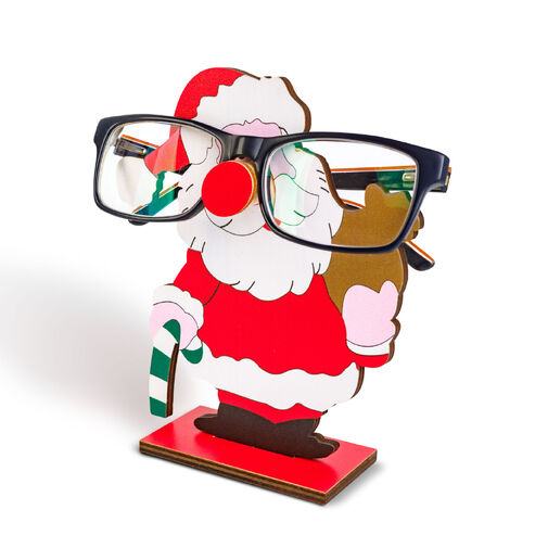 59738 • Vianočná dekorácia - stolný držiak na okuliare - 14 x 10 cm - 4 druhy