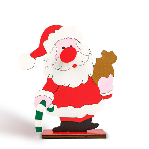 59738 • Vianočná dekorácia - stolný držiak na okuliare - 14 x 10 cm - 4 druhy