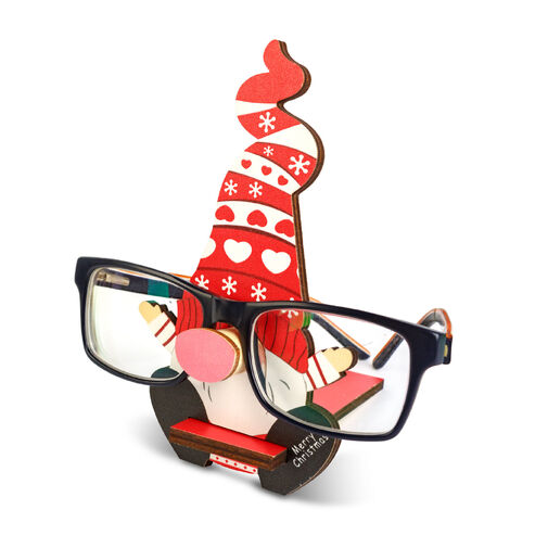 59738 • Vianočná dekorácia - stolný držiak na okuliare - 14 x 10 cm - 4 druhy