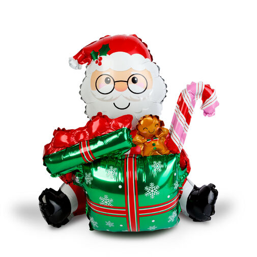 59743A • Vianočný balón - Mikuláš - 60 x 65 cm