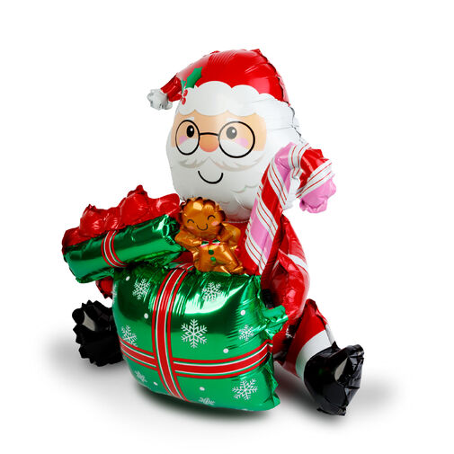 59743A • Vianočný balón - Mikuláš - 60 x 65 cm