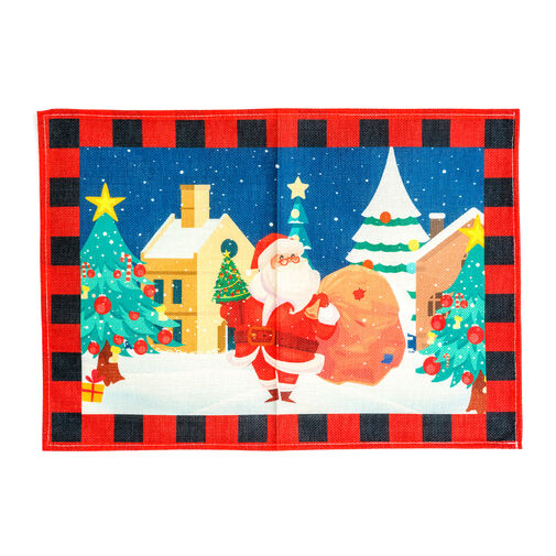 59749A • Vianočná prestierka - Mikuláš - 46 x 32 cm