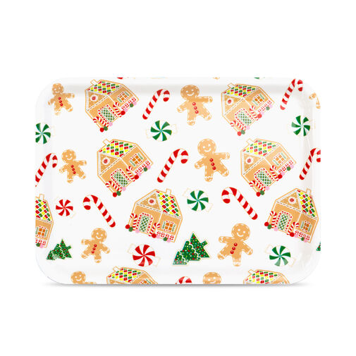 59750 • Vianočný podnos - plast - 36 x 26 cm