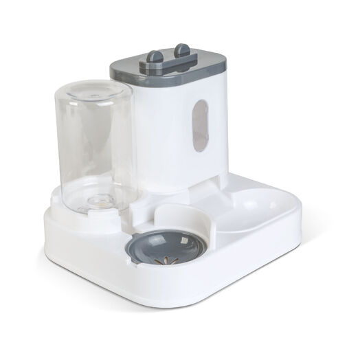 60036A • Automatické kŕmidlo a napájačka pre domáce zvieratá – 1000 ml vody – 2300 ml krmiva