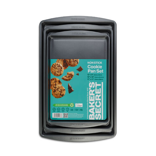 BS10236 • Baker's Secret Essential Line – sada 3 ks plechov na pečenie