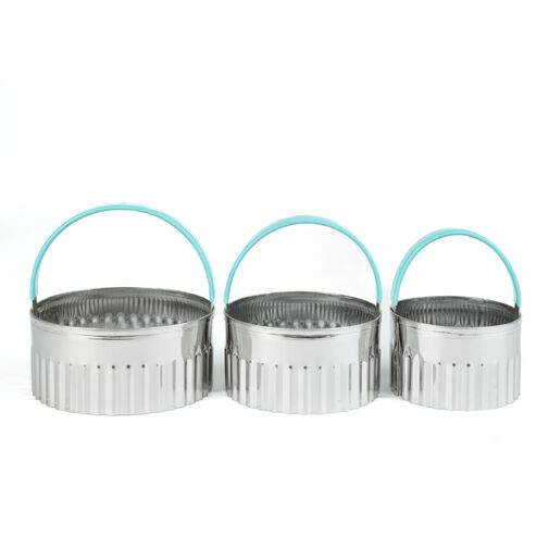 BS40169 • Baker's Secret – sada vykrajovačiek na sušienky – nerezová oceľ – 3 ks / sada