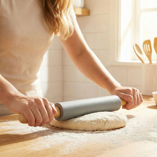 BS40544 • Baker's Secret – valček na cesto so silikónom – 43 cm