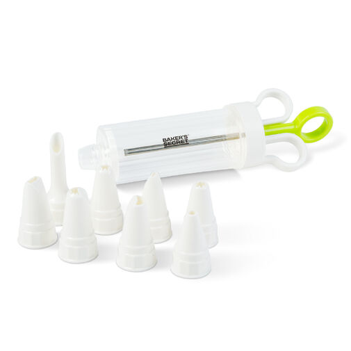 BS40576 • Baker's Secret – sada na zdobenie zákuskov – plast – 22 × 18 × 6,6 cm