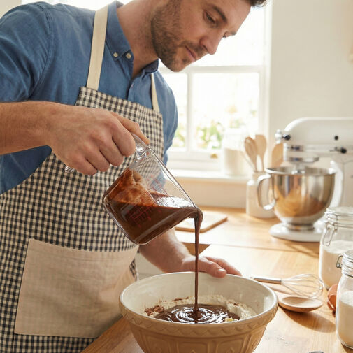 BS40628 • Baker's Secret – odmerný pohár – 1000 ml – plast – priehľadný