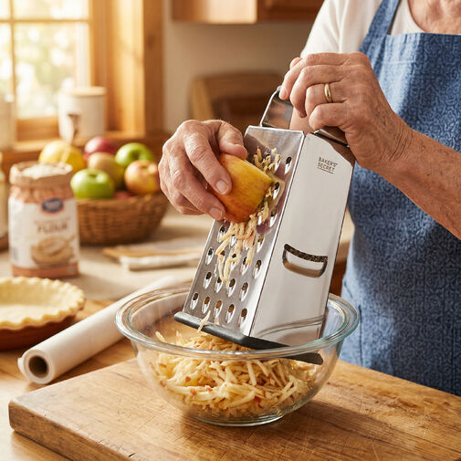 BS41015 • Baker's Secret – kuchynské strúhadlo – nerezová oceľ – 15,3 cm