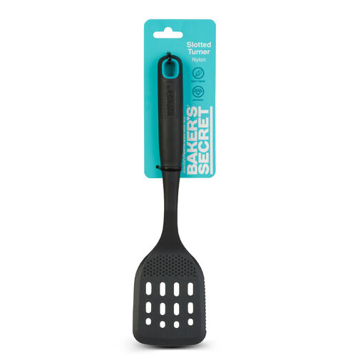 BS41161 • Baker's Secret kuchynská dierkovaná obracačka – nylon – 32,5 x 8,2 x 3,5 cm
