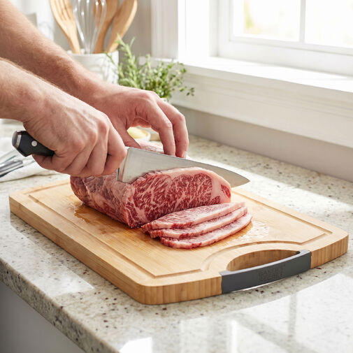 BS41232 • Baker's Secret doska na krájanie – bambus – 38 cm