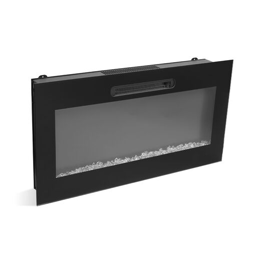 BW2024 • Elektrický zabudovateľný krb - ohrievač + RGB LED - 91 x 15 x 48 cm