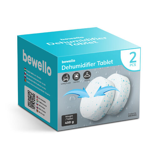 BW2049A • Sada náhradných tabliet do pohlcovača - bez vône - 2 x 450 g