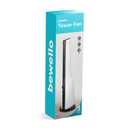 BW2051 • Stĺpový ventilátor - 220-240V, 50 W - biely