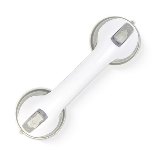 BW3036 • Kúpeľňové madlo – s prísavkou – plast – biele – 30 cm