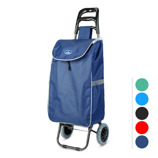 BW3054B • Vyťahovacia nákupná taška na kolieskach - 5 farieb - 100 x 36 x 25 cm - polyester - max 30 kg