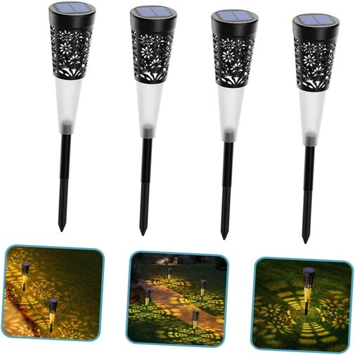 DA00274 • LED solárna lampa - 5 LED - zapichovacia - 600 mAh