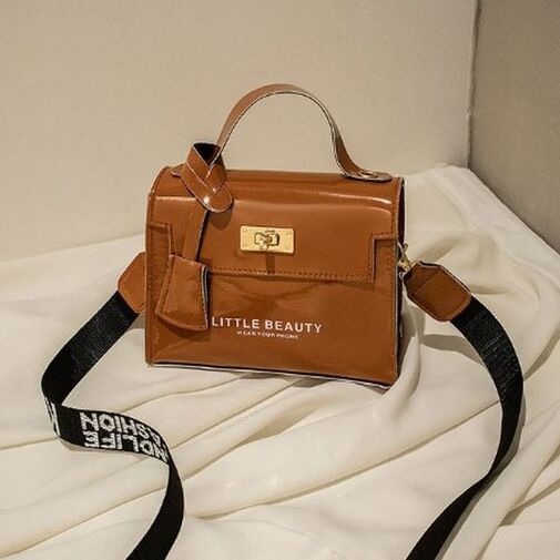 DA00280B • Taška - hnedá - 17 x 13 x 6 cm