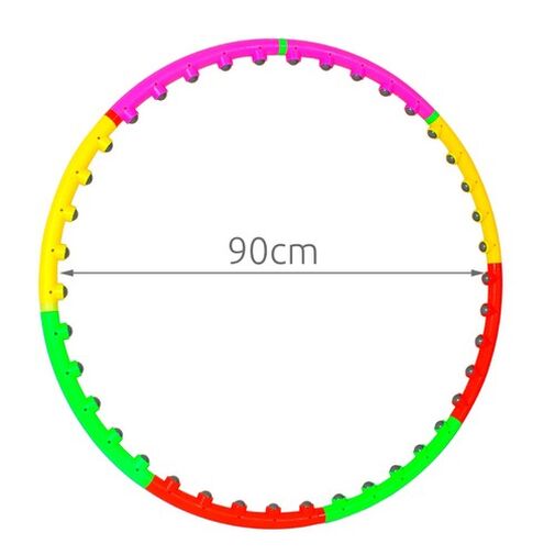 DA00312 • Masážna obruč (hula hoop) – 90 cm