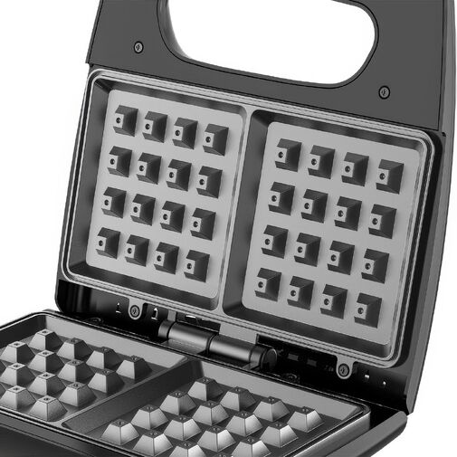 DA00479 • WinningStar Nepriľnavý vaflovač - 750 W