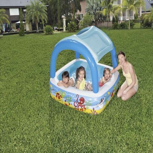 DA00539 • Nafukovací detský bazén so strechou - 140 x 140 x 114 cm