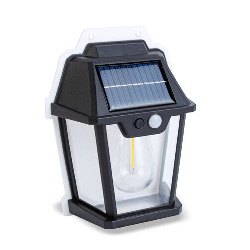 DA01087 • Solárna nástenná lampa - žiarovka s LED