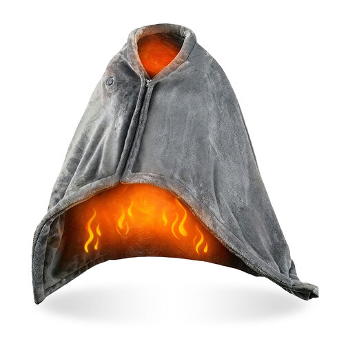 DA01204 • Vyhrievaná USB deka - 150 x 80 cm - 40 - 52°C - sivá