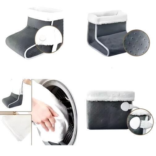 DA01205 • Elektrický ohrievač nôh – 20 – 40 W - Sivý - 40 – 65 °C