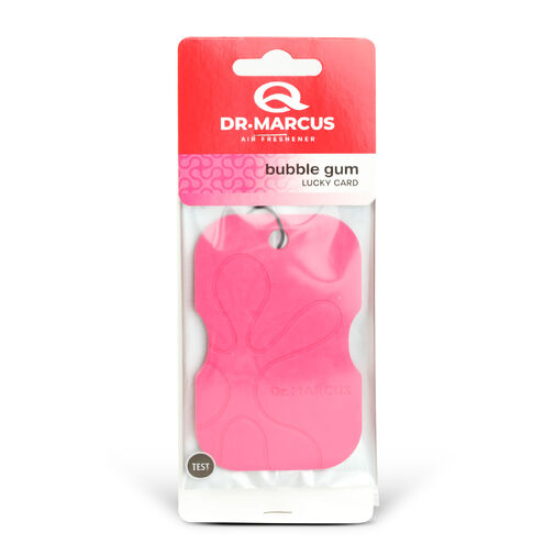 DRM07469 • Dr. Marcus LUCKY CARD BUBBLE GUM Osviežovač vzduchu