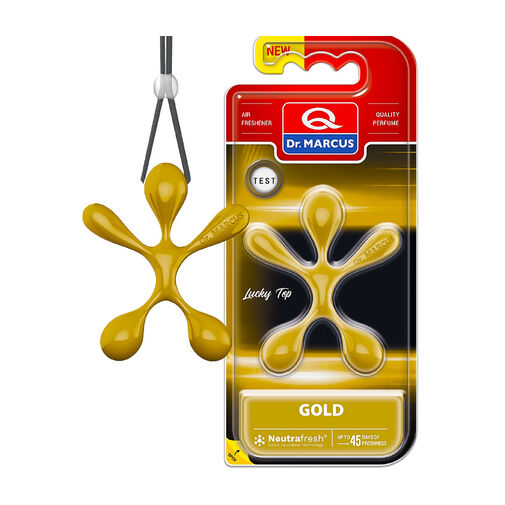 DRM07480 • Dr. Marcus Lucky Top - Gold osviežovač vzduchu