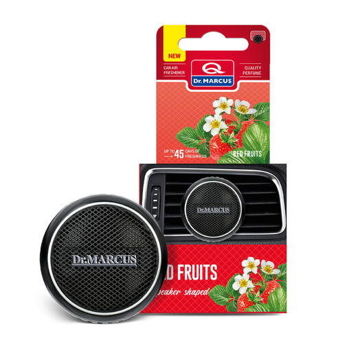 DRM07805 • Dr. Marcus Speaker Shaped – Red Fruits – Osviežovač vzduchu do auta