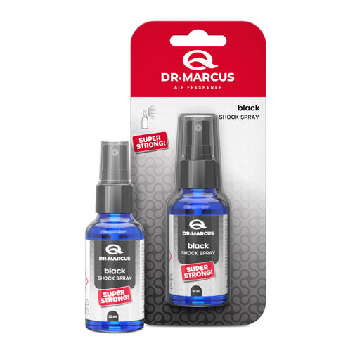 DRM07948 • Dr. Marcus – SHOCK SPRAY – Black Osviežovač vzduchu