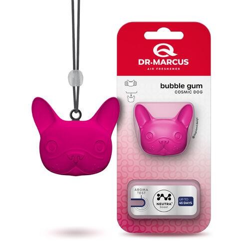 DRM50118 • Dr. Marcus Cosmic Dog – osviežovač vzduchu – Bubble Gum