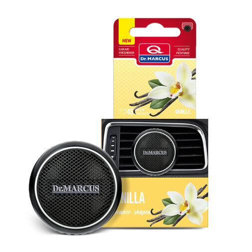 DRM76001 • Dr. Marcus Speaker Shaped – Vanilla – Osviežovač vzduchu do auta