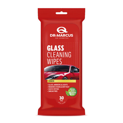 DRM76434 • Dr. Marcus TITANIUM – čistiace obrúsky na vnútorné sklá – Lemon – 30 ks