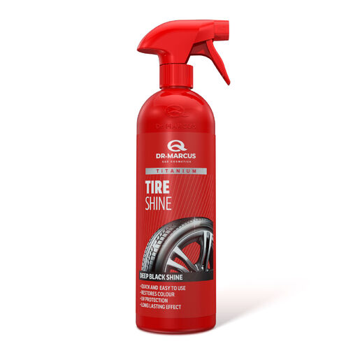 DRM76865 • Dr. Marcus TITANIUM – „Tire Shine” ošetrovací prípravok na pneumatiky – 750 ml