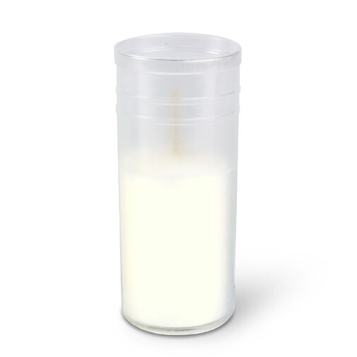 TW1005 • 10 ks sviečkových vložiek – Ø4,8 cm – farba: biela