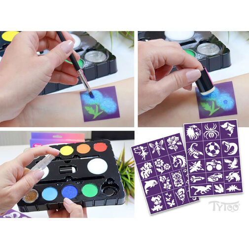 TY50786 • Tytoo sada na maľovanie na tvár -