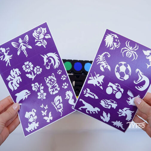 TY50786 • Tytoo sada na maľovanie na tvár -