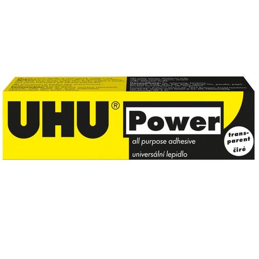 U40328 • UHU universal transparent glue POWER TRANSPARENT 45 g