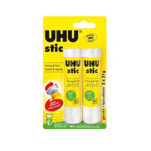 U52190 • UHU dou stick lepiaca tyčinka - 2 x 21 g /  balenie