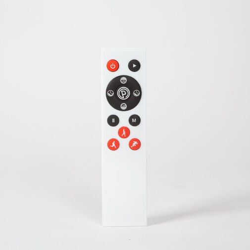 W1022WH • Vibračný trenažér – s Bluetooth reproduktorom – biely